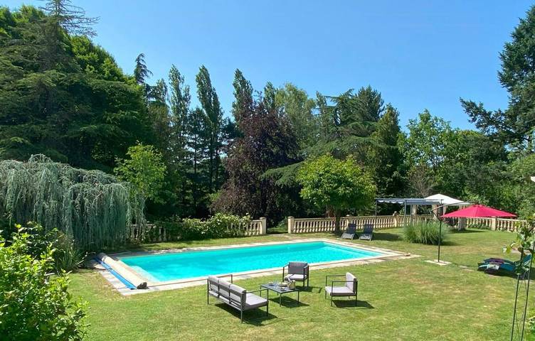 Maison de vacances pour 8 personnes, avec terrasse et piscine