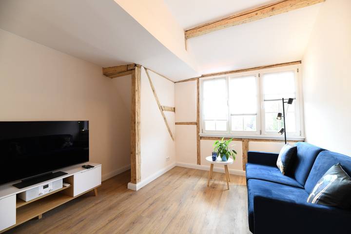 Ferienwohnung für 6 Personen, mit Balkon an der Bergstraße
