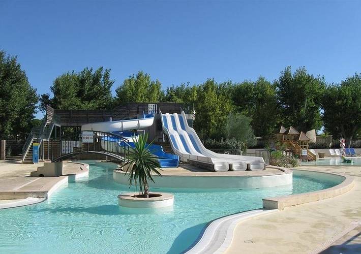 Ferienpark Domaine La Yole Mobilehome Happy Premium für 6 Personen in Vendres, Mittelmeerküste (Frankreich)