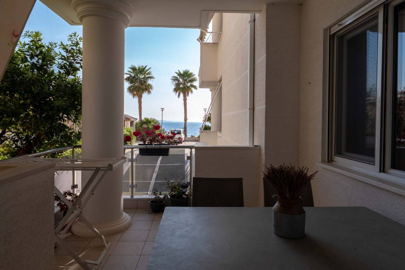 Hel leilighet, Ferieleilighet for 4 personer med balkong / terrasse in Saranda, Vlorë