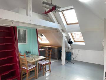 Gîte pour 4 personnes, avec vue et terrasse à Bischheim