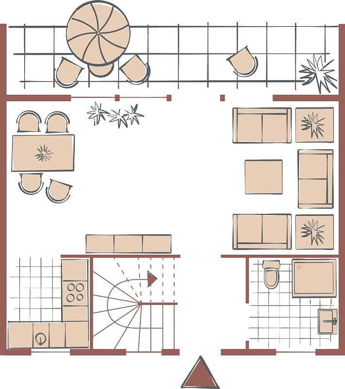 Ferienhaus für 4 Personen, mit Garten in Großenbrode - 2
