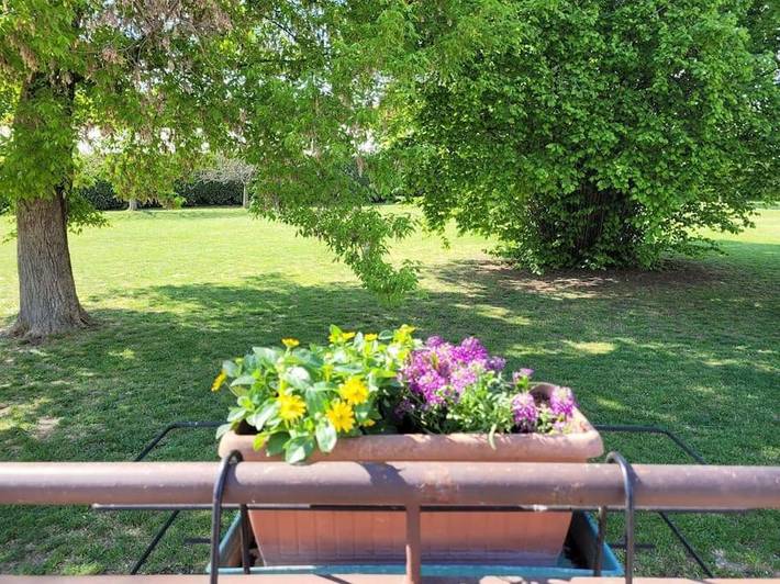 Location de vacances pour 3 personnes, avec Balcon et Terrasse ainsi que Jardin et Vue à Montagnana - 2