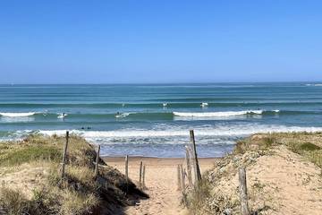 Gîte pour 10 personnes, avec jardin et balcon dans Plage des Dunes (Bretignolles-sur-Mer)