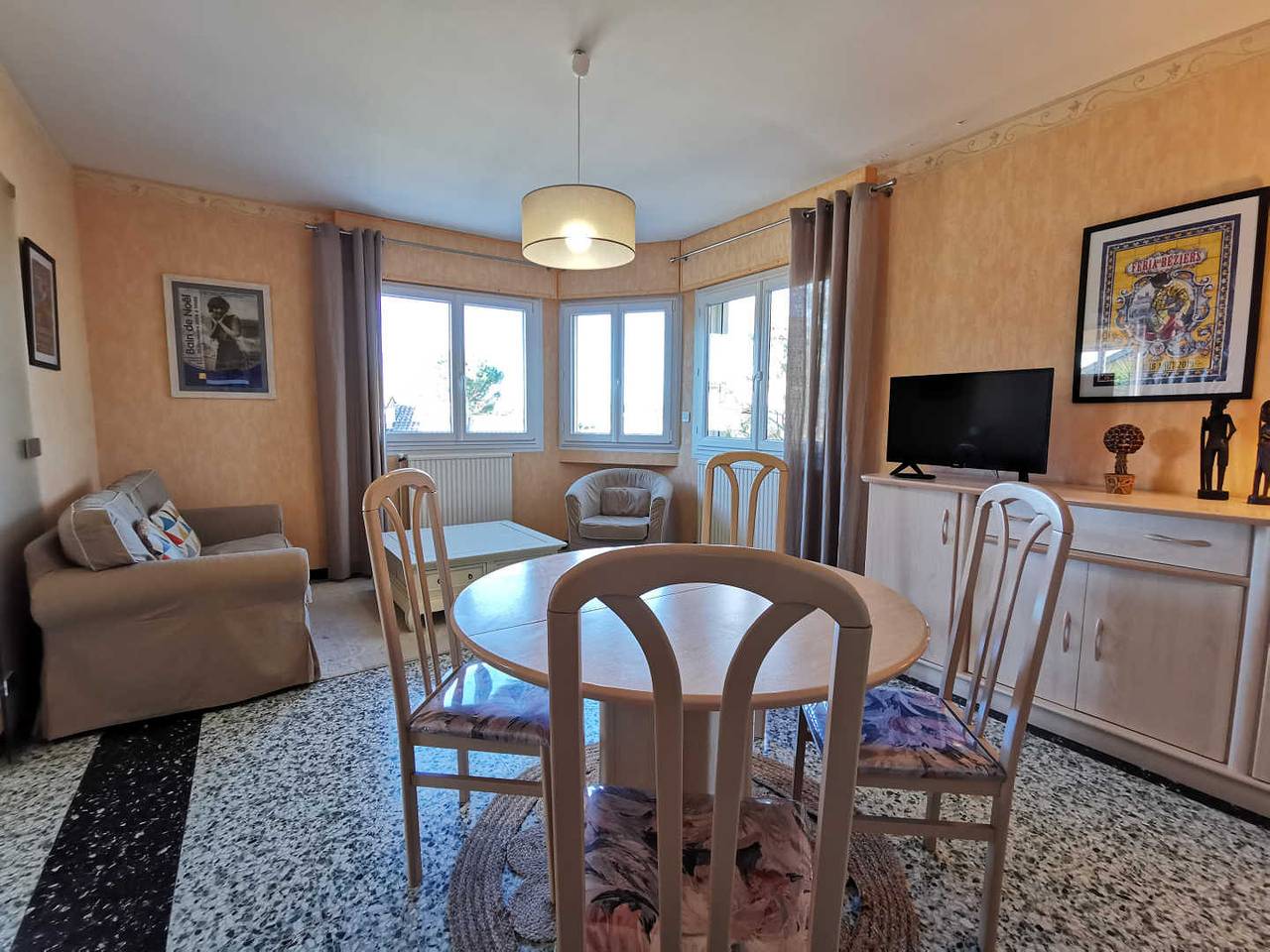 Casa de huéspedes para 4 personas con terraza in Sauvian, Côte d'Améthyste