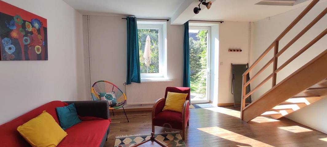 Maison de vacances pour 4 personnes, avec Terrasse ainsi que Jardin et Vue