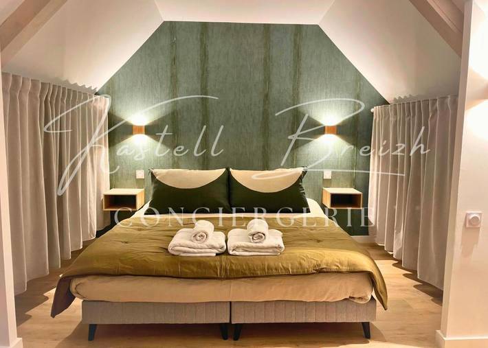 Location de vacances pour 6 personnes, avec jardin à Gommenec'h - 2