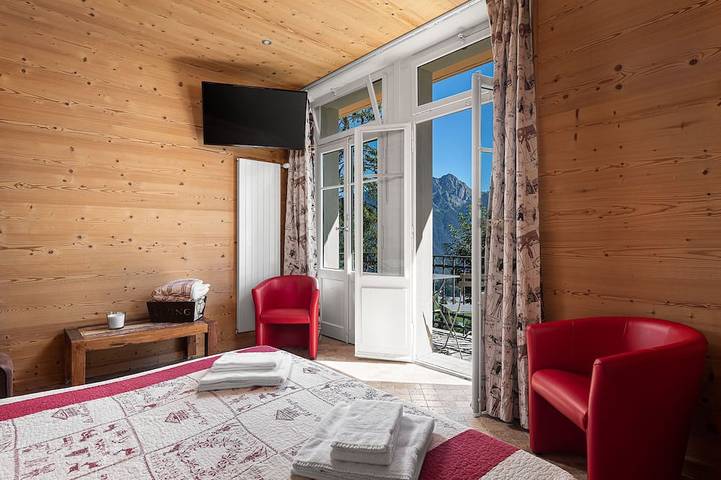 Appartement entier, Joli studio 20 m2 tout équipé, balcon avec belle vue sur les montagnes in Leysin, Alpes Vaudoises