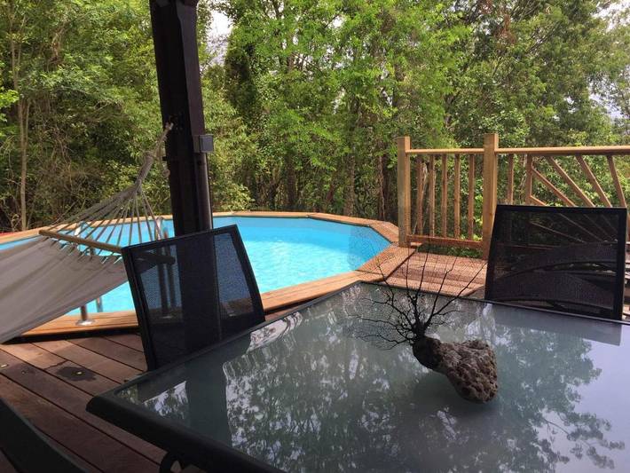 Villa pour 4 personnes, avec vue ainsi que jardin et piscine à Deshaies - 2