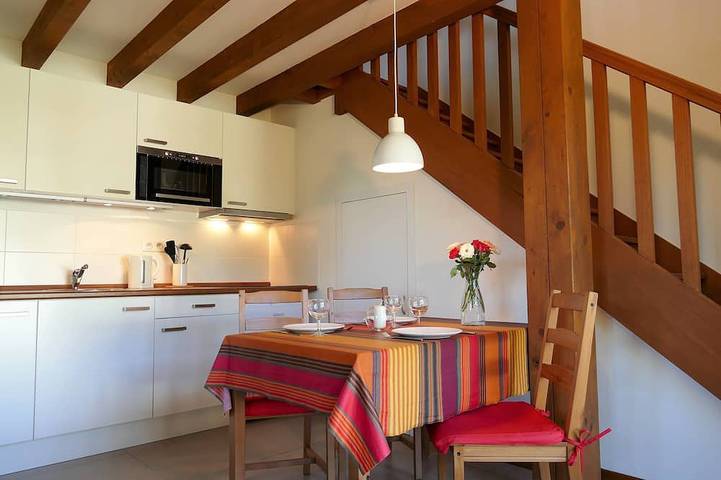 Appartement de vacances pour 2 personnes, avec Terrasse et Jardin