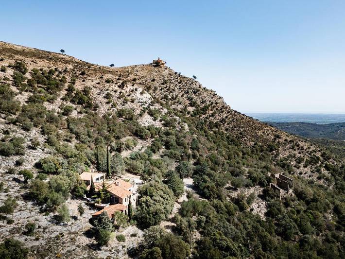 Location de vacances pour 2 personnes, avec jardin et vue à Camélas