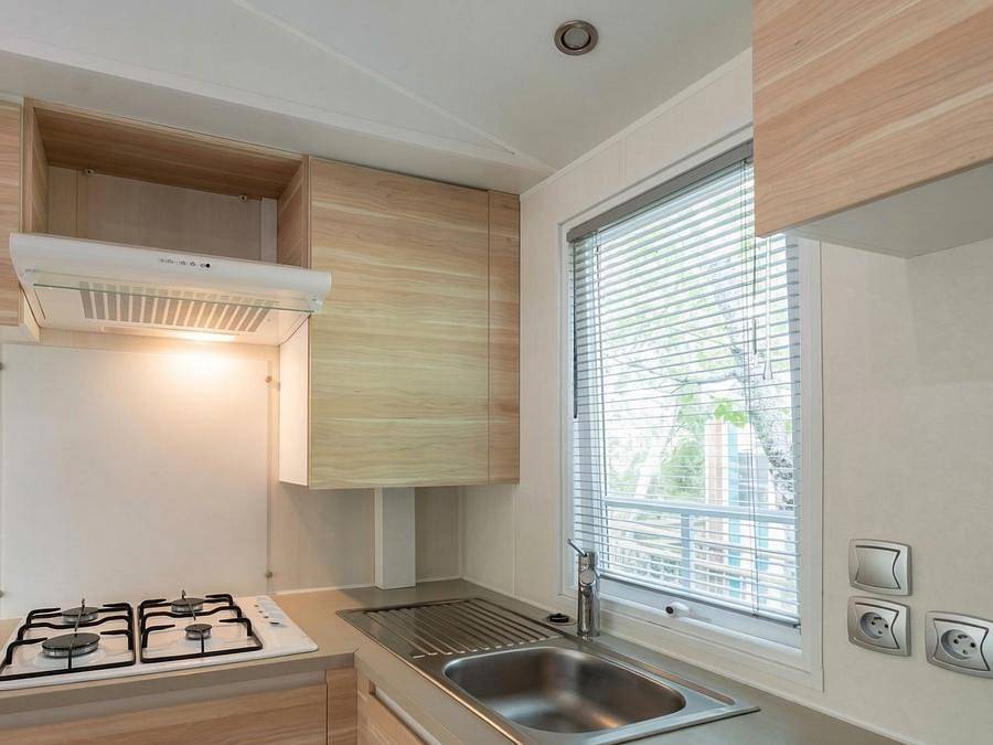 Camping Le Grand Pré - Mobilhome 6 personnes - Tv in La Terrière, La Tranche-sur-Mer