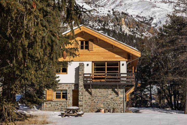 Chalet pour 14 personnes, avec jardin et balcon