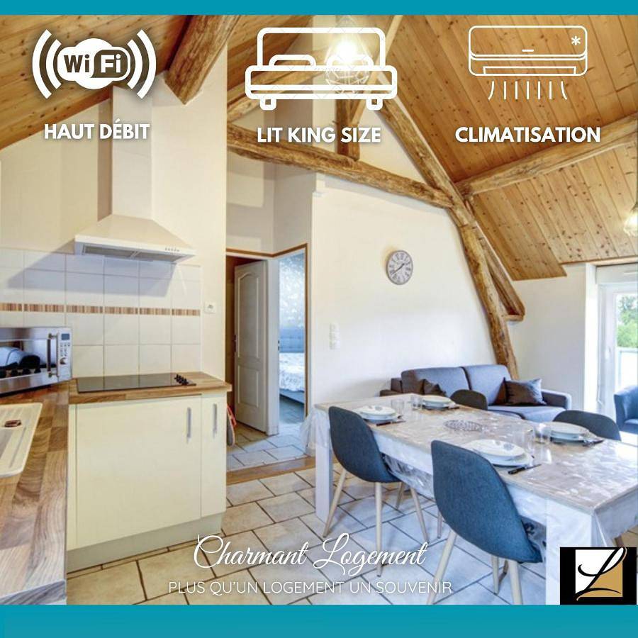 Appartement entier, Les logements dans longère de la Gentinière in Mareuil-sur-Cher, Région de Romorantin-Lanthenay