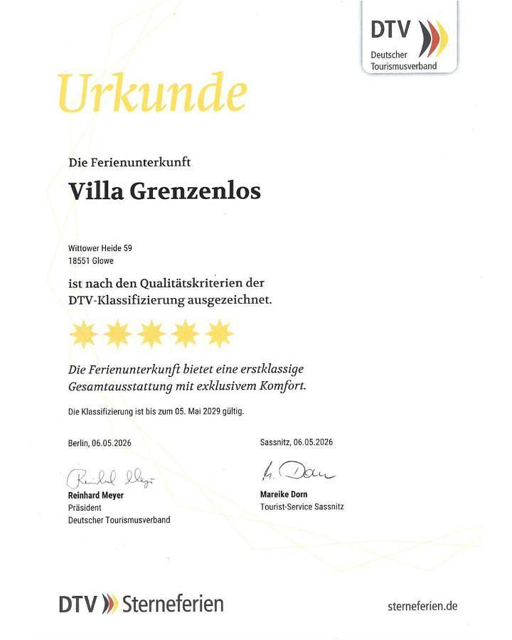 Villa-Grenzenlos in Hauptstrand Glowe, Glowe