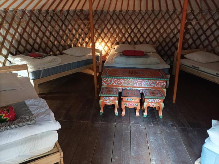 Tente pour 4 personnes, avec terrasse ainsi que vue et jardin dans le Loir-et-Cher - 4