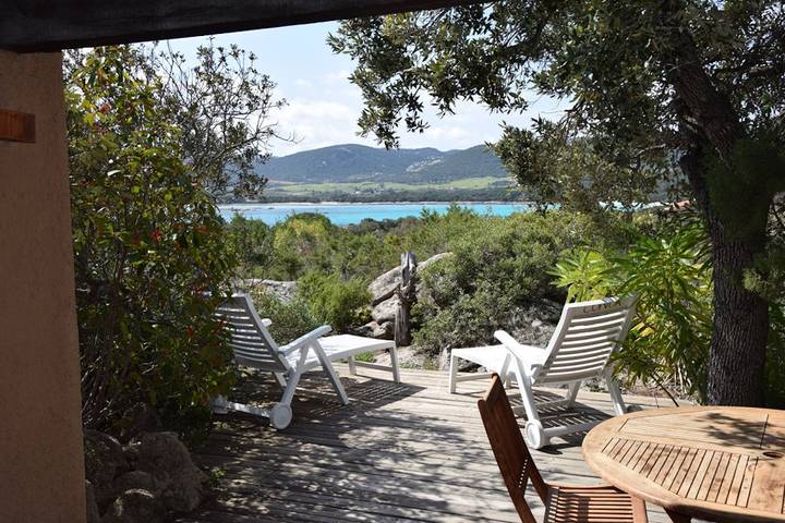 Gîte pour 4 personnes, avec terrasse et jardin, animaux acceptés dans Santa Giulia - 3