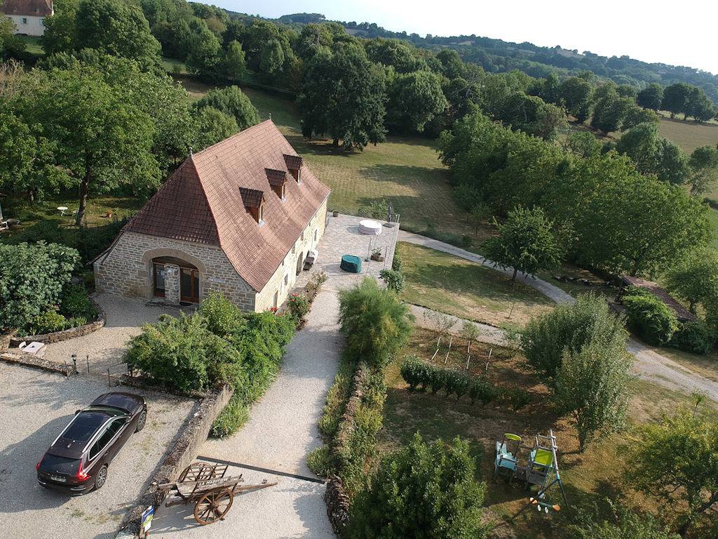 La Mazotière, 20 minutes de Rocamadour et de Padirac - Chambre Papillon in Massif central