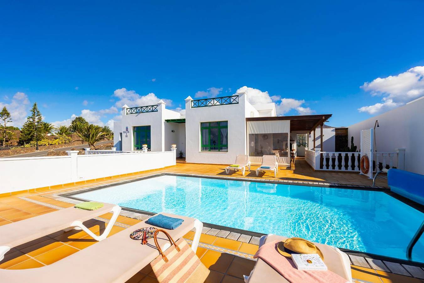 Villa für 6 Personen mit Meerblick in Las Breñas, Yaiza