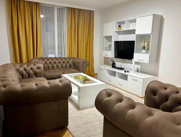 Ferienwohnung für 5 Personen, mit Ausblick und Terrasse in Bar