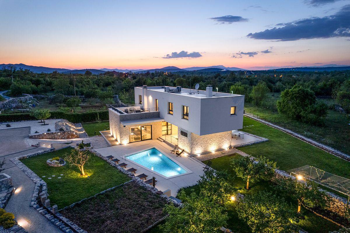 Villa Gravel in Dalmatinisches Zagora