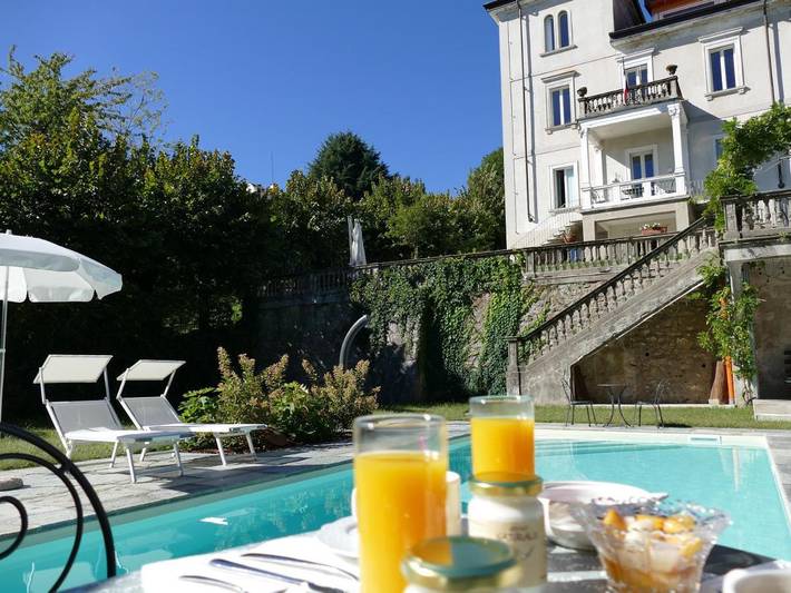 B&b für 2 Personen, mit Terrasse und Garten sowie Pool und Sauna am Lago Maggiore - 4