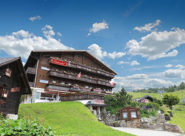 Hôtel pour 4 personnes, avec sauna ainsi que jardin et vue