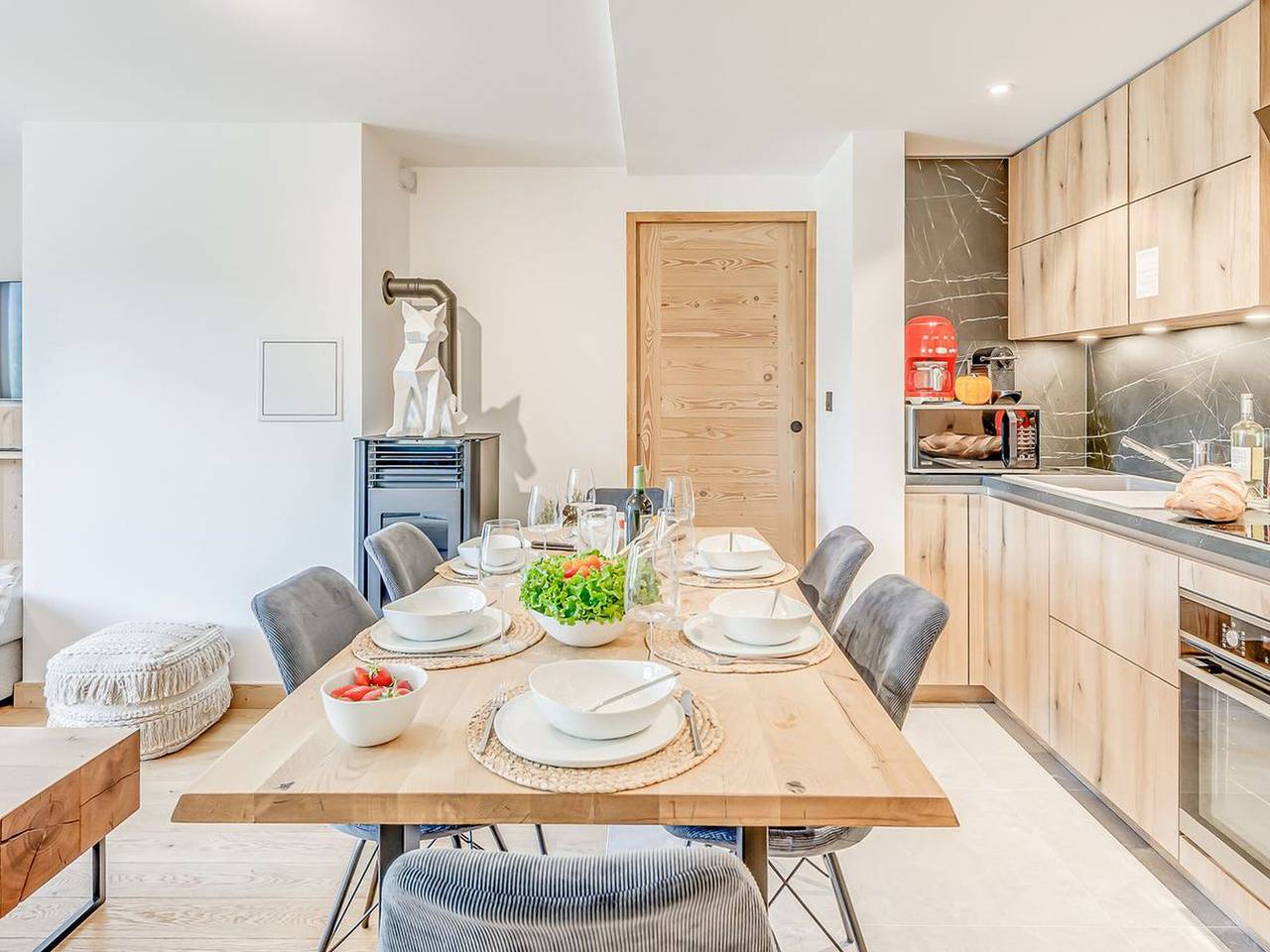 Apartamento entero, Champagny-en-Vanoise: Acogedor Apartamento 6p con Balcón y Wifi, cerca del Barrio Tradicional in Champagny-en-Vanoise, Parque Nacional de Vanoise