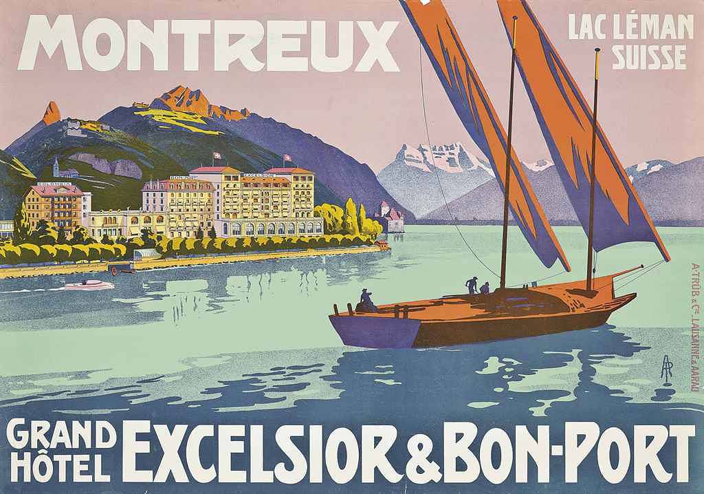 Hôtel du Grand Lac Excelsior - Double Room Deluxe in Montreux, Lake Geneva