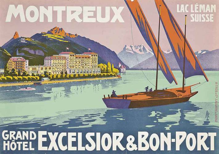 Hôtel du Grand Lac Excelsior - Chambre Double Standard in Vuarennes, Montreux