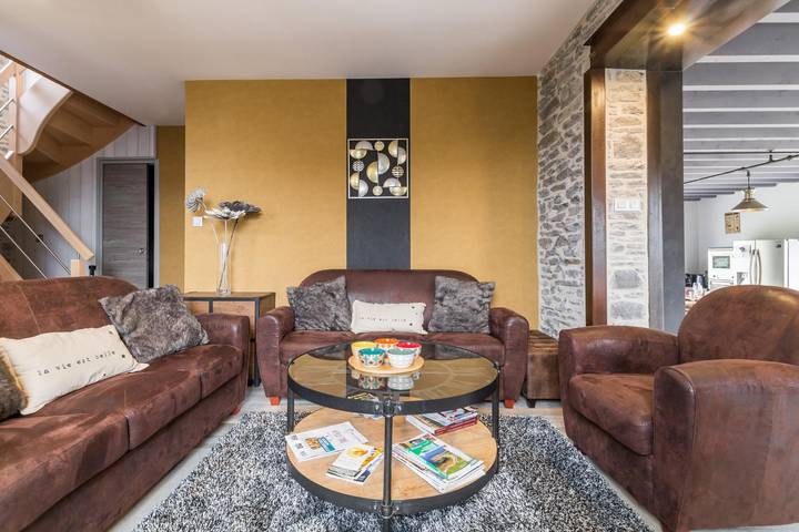 Gîte pour 12 personnes, avec terrasse et jardin dans Barneville Plage - 4