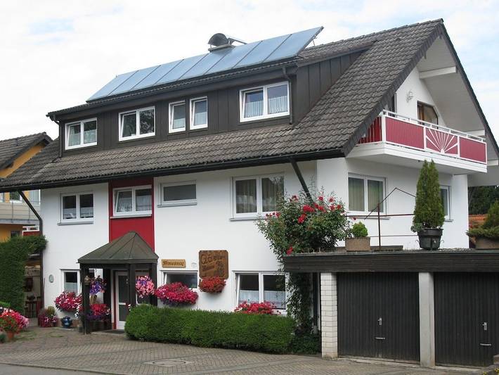 Ferienhaus für 4 Personen, mit Balkon und Garten sowie Sauna und Ausblick in St. Peter