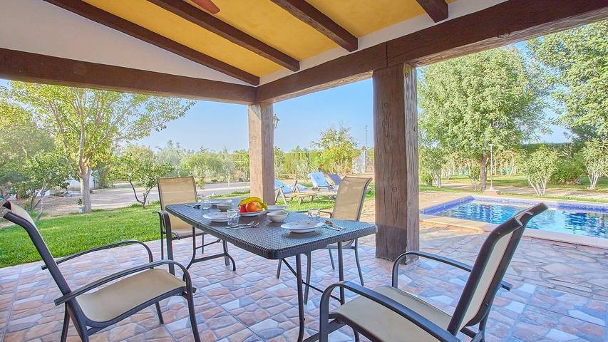 Casa rural para 6 personas, con balcón/terraza y piscina en Villamartín - 4