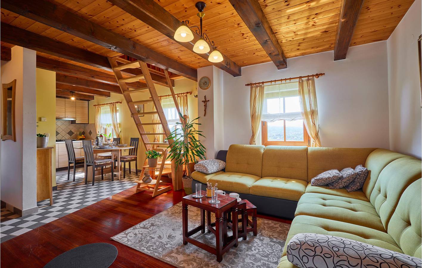 Gemütliche 2-Zimmer-Wohnung in der Nähe von Donja Stubica mit Pool und Terrasse in Krapina-Zagorje