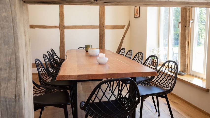 Ferienhaus für 17 Personen, mit Balkon und Garten in Naturpark Südharz - 4