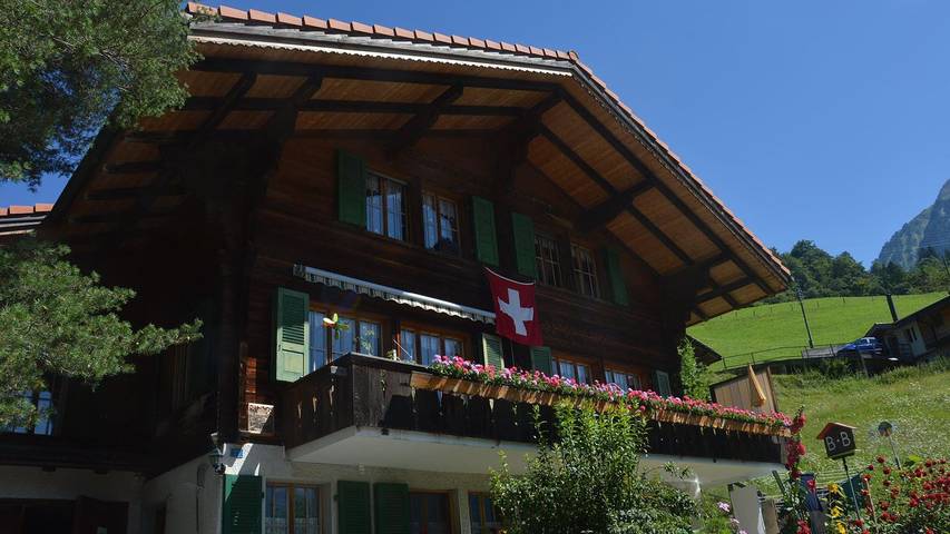 Ferienwohnung für 2 Personen, mit Terrasse in Reichenbach im Kandertal