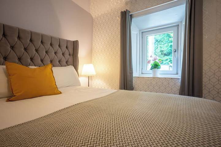 Apartment im Stadtzentrum mit privatem Garten in Oban, Loch Linnhe