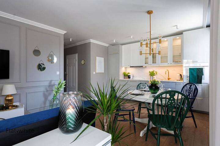 Apartament wakacyjny dla 3 osób, z Balkon i Taras oraz Widok w Zielona Góra