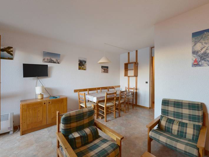 Gîte pour 6 personnes, avec Balcon dans Station de Montchavin les Coches - 2