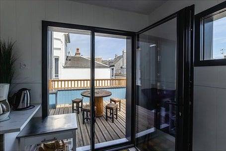 Appartement de vacances pour 4 personnes, avec terrasse