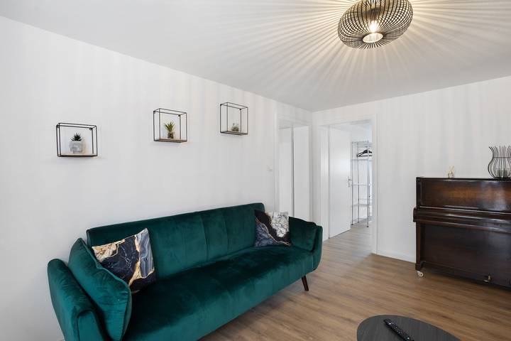 Ganze Wohnung, Ferienwohnung 'Kerbe' mit Bergblick, Terrasse und Wi-Fi in Willingen, die Mittelgebirge