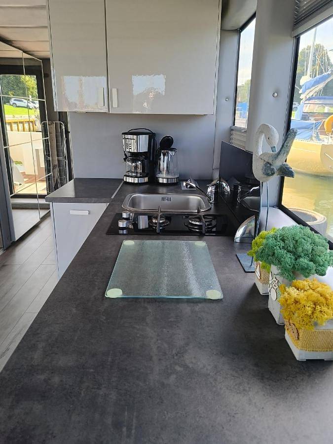 Boot für 4 Personen, mit Terrasse und Ausblick in Polen - 4