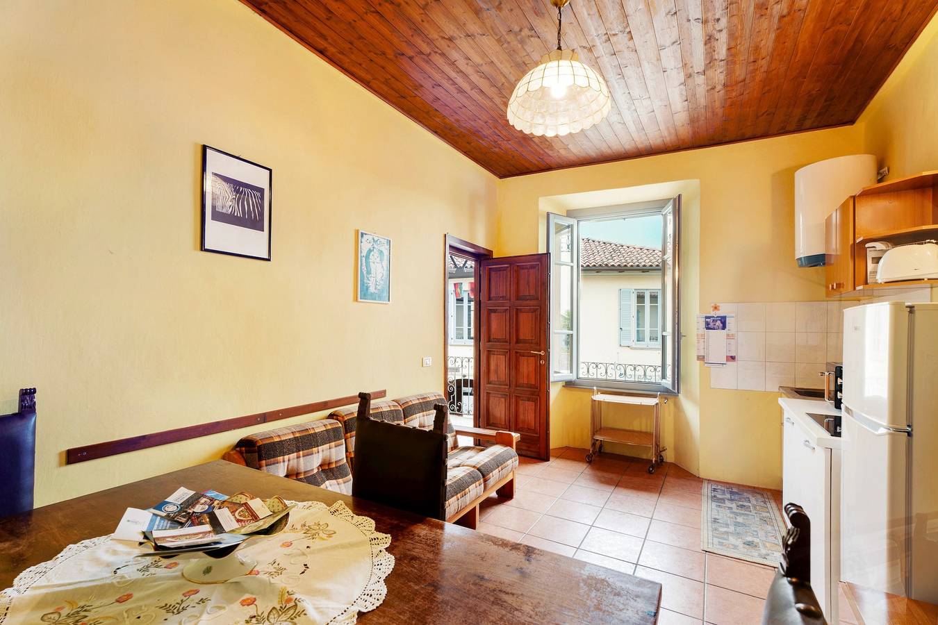 Gästehaus "Quadrifoglio" in Lago d'Orta mit Balkon, Gemeinschaftsgarten & Wlan in Ameno, Comune di  Ameno