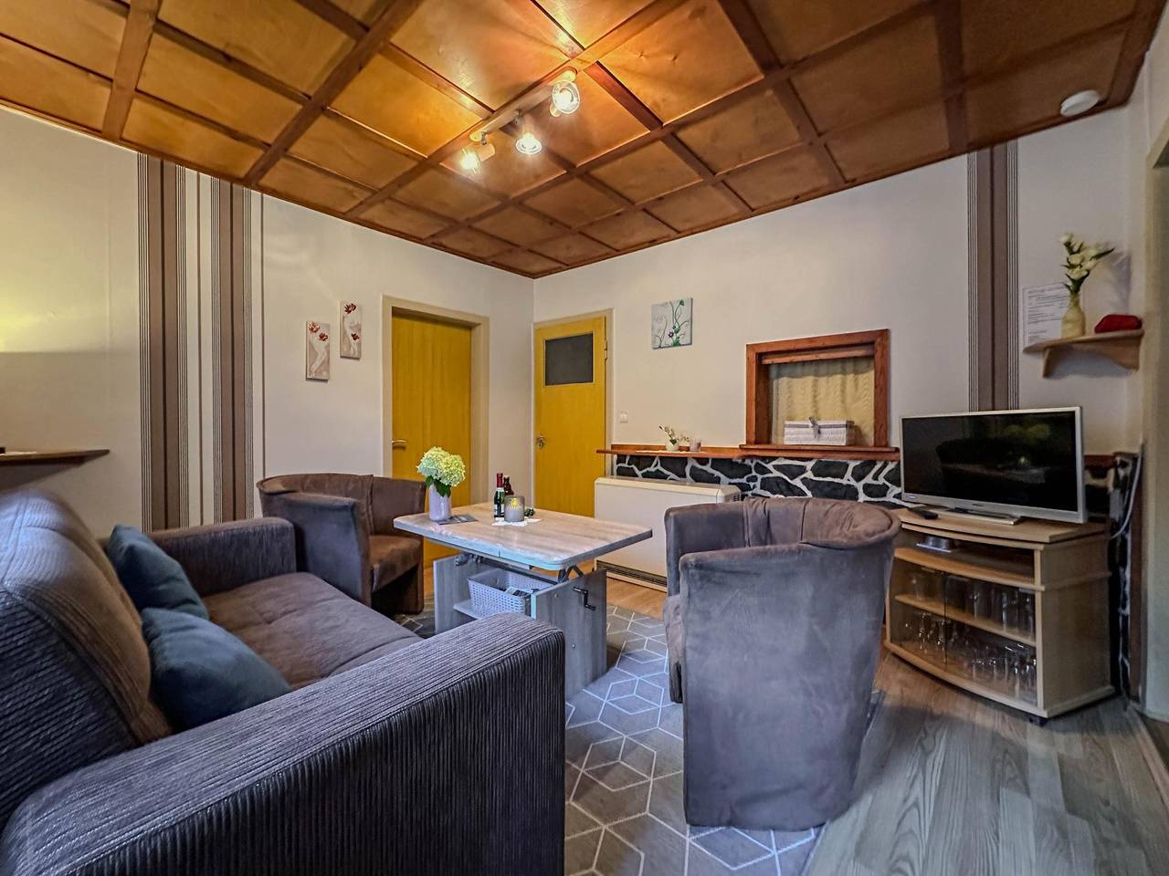 Kleines Ferienhaus am Waldrand im Thüringer Wald in Schleusegrund, Frankenwald