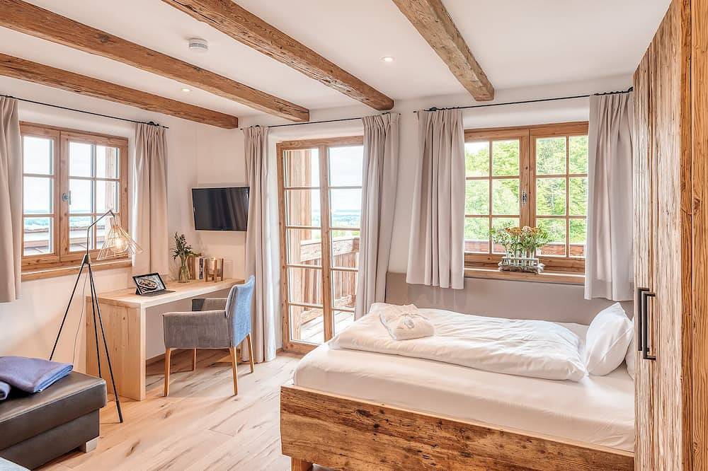 Ganze Wohnung, Max. 8 Personen, private Sauna, Kamin, Whirlpool, beheizter Pool, Chiemseeblick in Frasdorf, Chiemsee