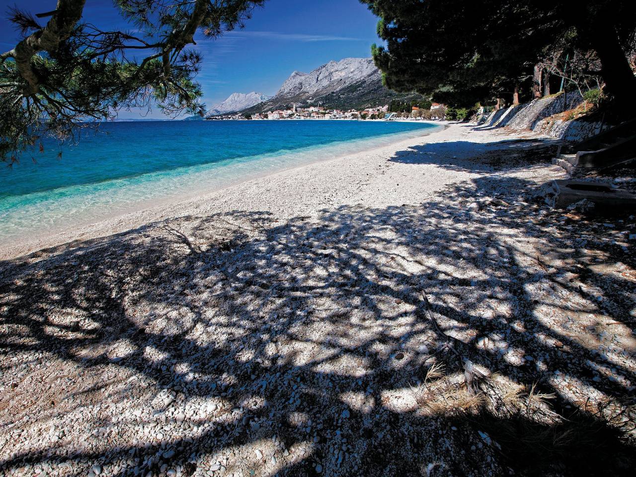 Ganze Wohnung, Mit privatem Parkplatz in Gradac, Makarska Riviera