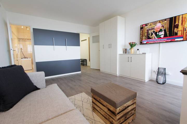 Ganze Wohnung, Ein-Zimmer-Appartement mit traumhaftem Meerblick direkt am Strandübergang in Nordfriesische Inseln (Schleswig-Holstein) (Schleswig-Holstein), Wenningstedt