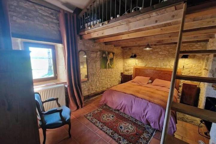 Maison de campagne chaleureuse avec bain nordique privatif près de Monflanquin in Monflanquin, Región de Villeneuve-sur-Lot