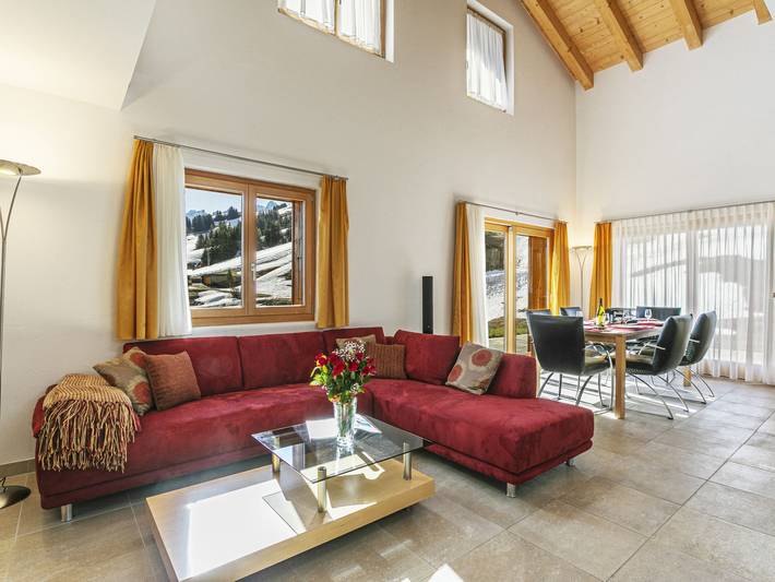 Location de vacances pour 6 personnes, avec terrasse et vue dans Les Crosets - 2