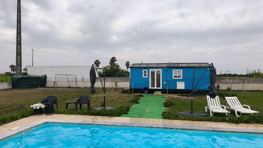 Bungalow para 5 personas, con jardín en Portugal